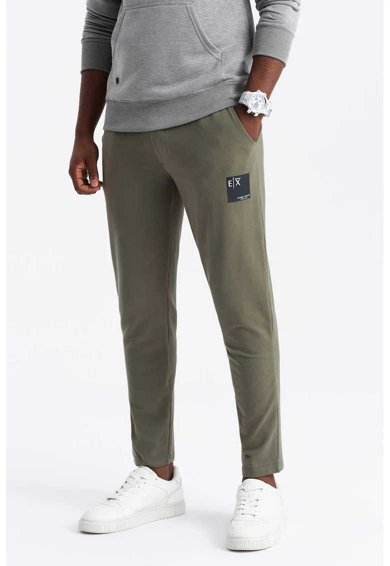Pantaloni de trening regular fit, Kaki