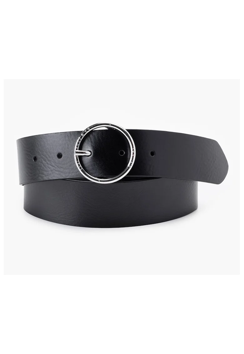 Curea de piele Athena, Negru