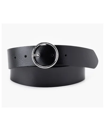 Curea de piele Athena, Negru