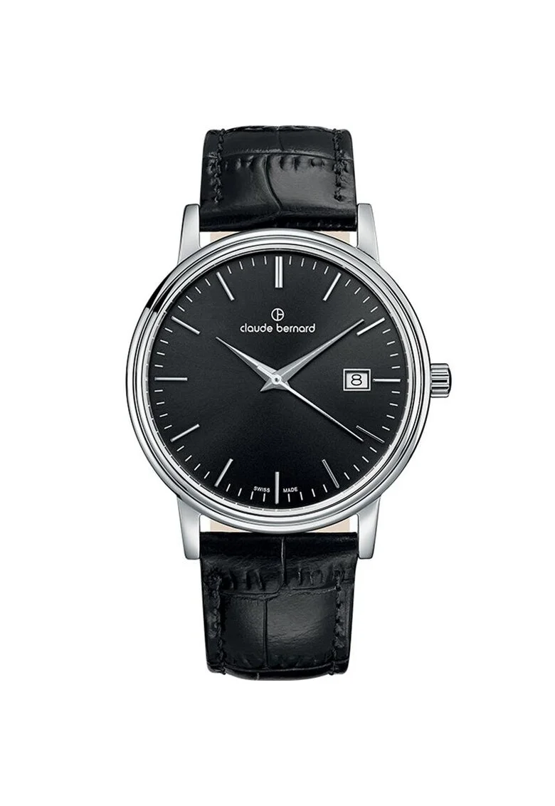 Ceas barbatesc  53007 3 NIN Quartz Argintiu