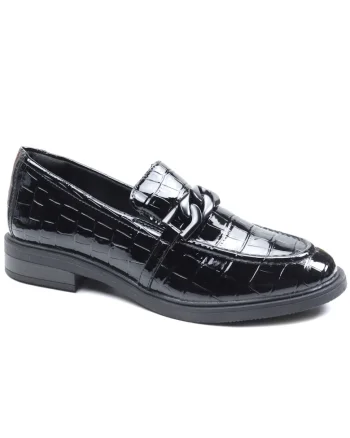 Pantofi dama D1U00 00-negru, Negru