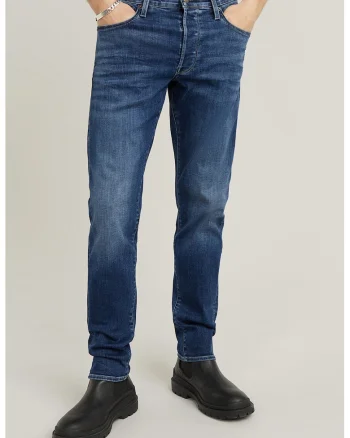 Blugi slim fit, Albastru