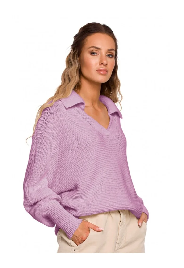 Pulover cu  Acril, Nylon, Lila - 95215, Lila