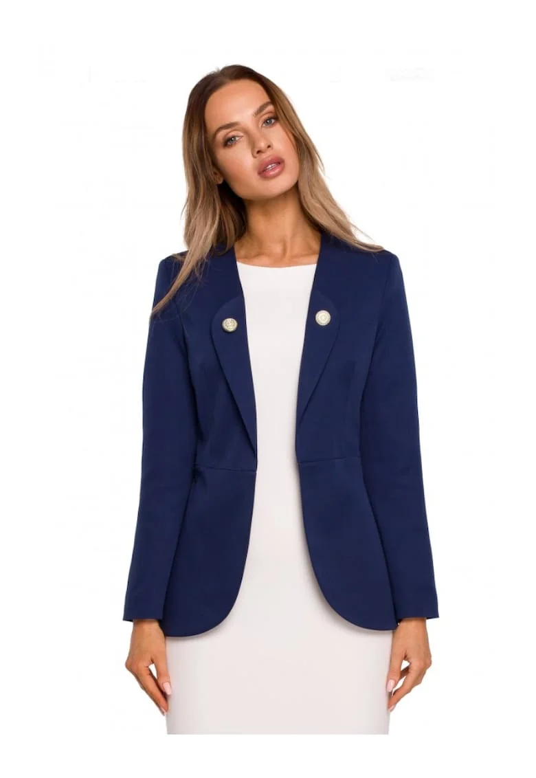 Sacou dama,  Poliester/ElastanBleumarin
