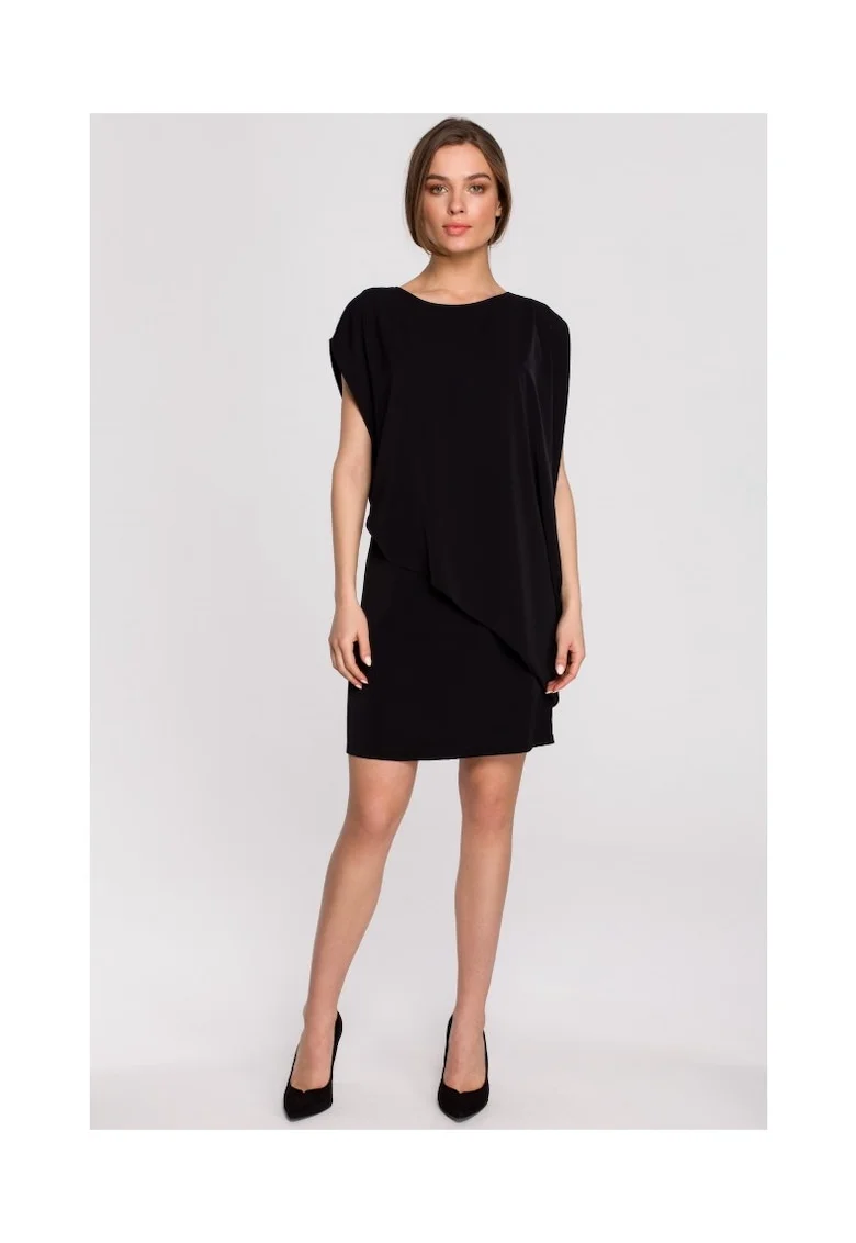 Rochie stratificata,  Poliester/Elastan