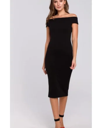 Rochie midi tricotata