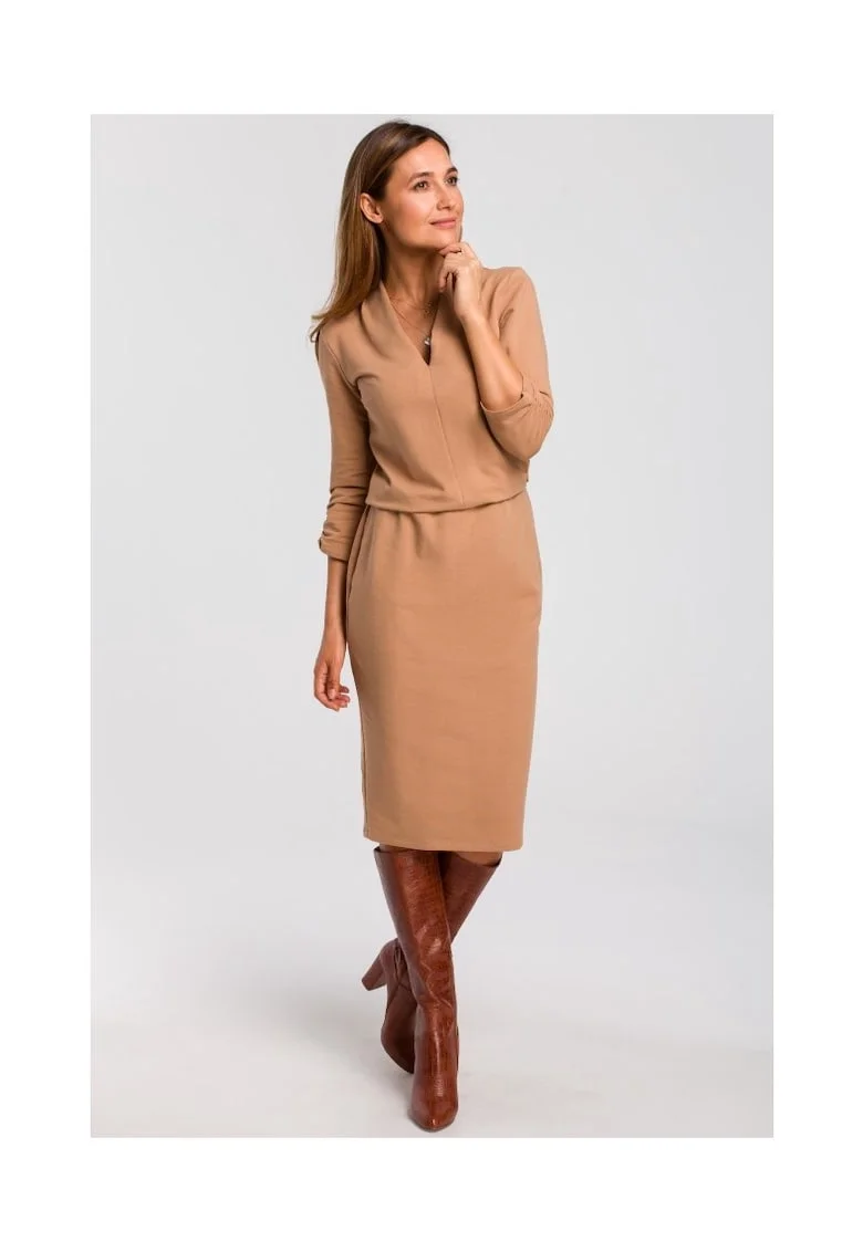 Rochie eleganta dama,  Konstantyn, maro, XXL