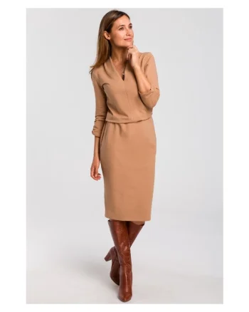 Rochie eleganta dama,  Konstantyn, maro, XXL