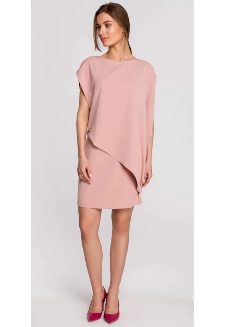 Rochie stratificata,  Poliester/Elastan