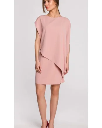 Rochie stratificata,  Poliester/Elastan
