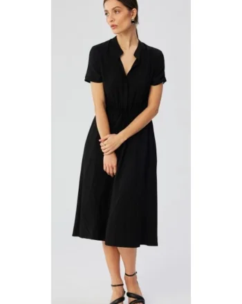 Rochie camasa dama, Stylove, Taclydun, neagra,