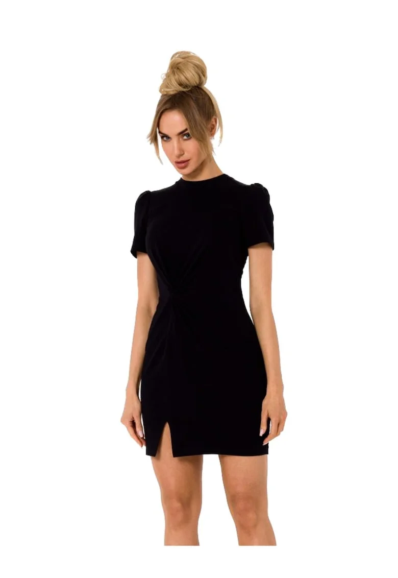 Rochie dama, Bumbac, M32`45436, Negru