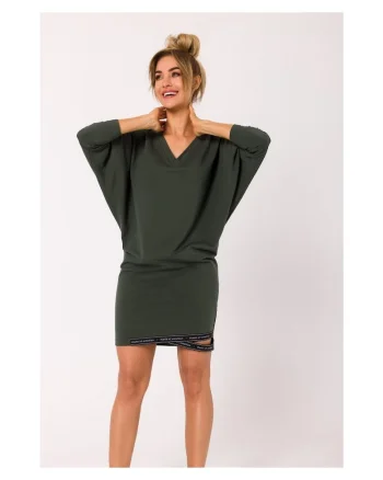 Rochie dama, Bumbac, M, Verdefadg, Verde