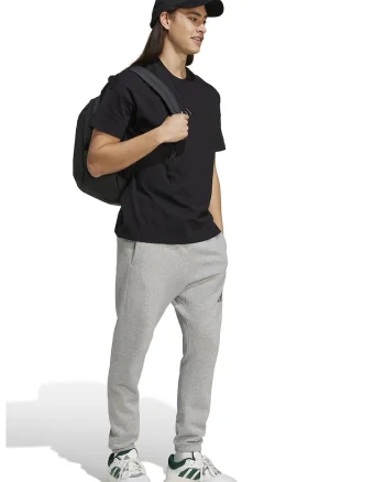 Tricou lejer cu decolteu la baza gatului All Szn, Negru