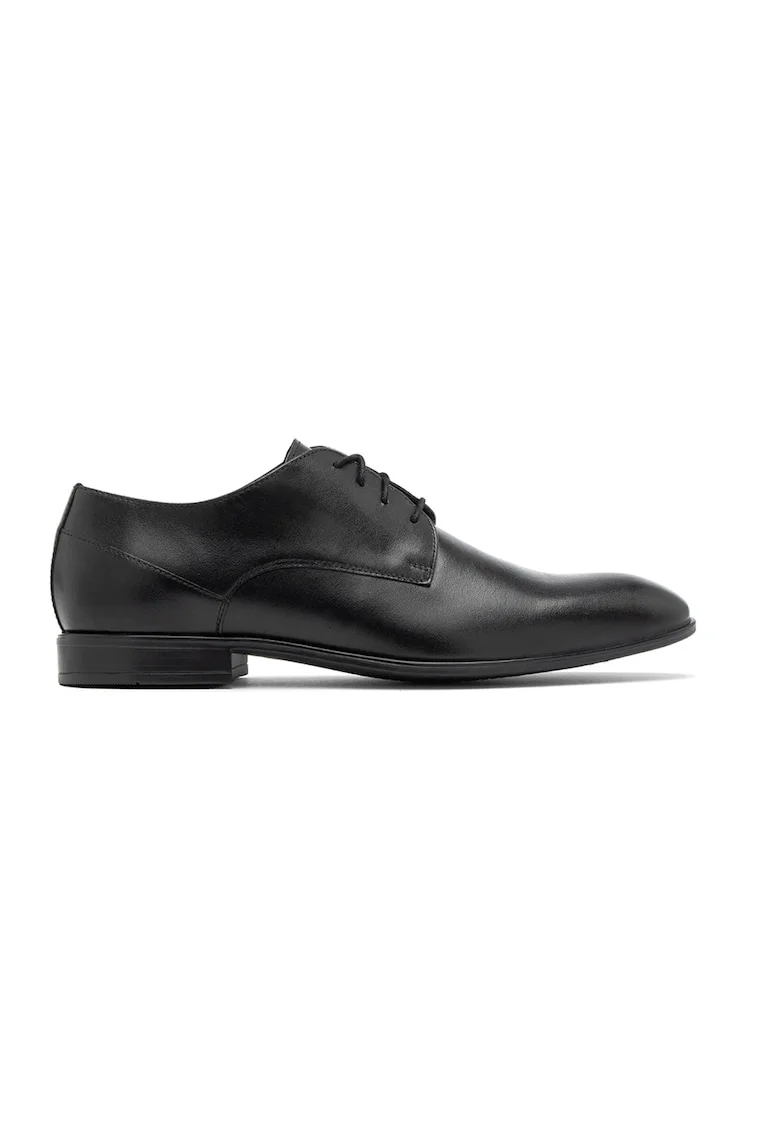 Pantofi Derby de piele Percy, Negru
