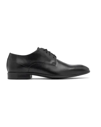 Pantofi Derby de piele Percy, Negru