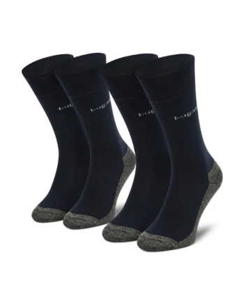 Set 2 perechi de sosete barbati,  208950787, Albastru, Textil,