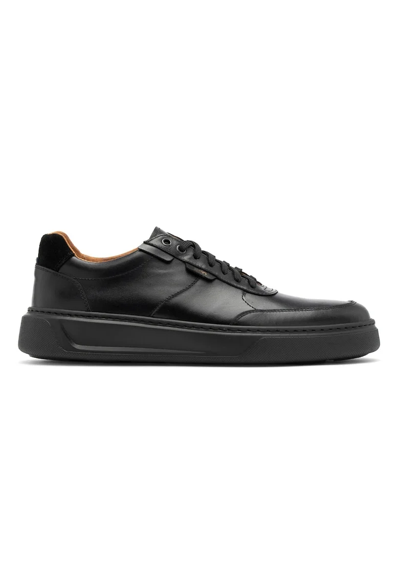 Pantofi sport din piele Dillon, Negru
