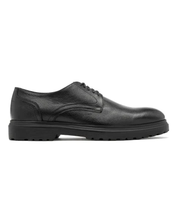 Pantofi din piele cu sireturi Jose, Negru