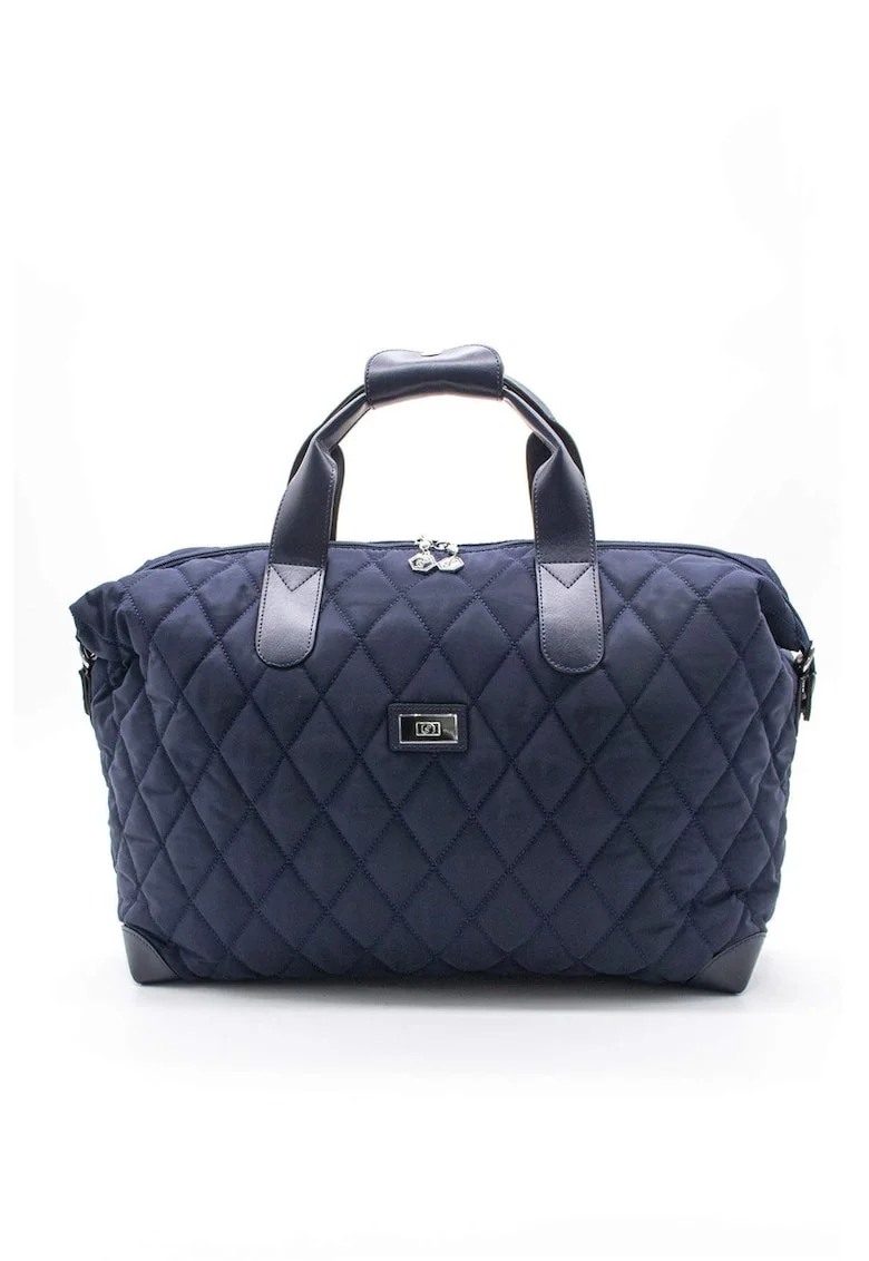 Geanta duffle eleganta, Bleumarin, 33 x 45 x 15 CM