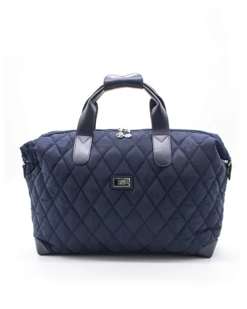 Geanta duffle eleganta, Bleumarin, 33 x 45 x 15 CM