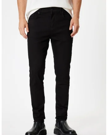 Blugi skinny Michael, Negru