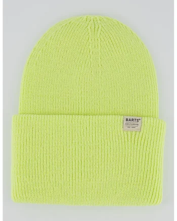 Caciula unisex cu aplicatie logo discreta Haveno, Verde lime
