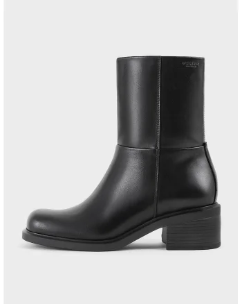 Ghete de piele Danielle, Negru