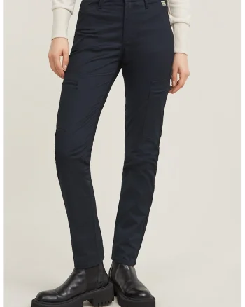 Pantaloni cargo skinny, Albastru ultramarin