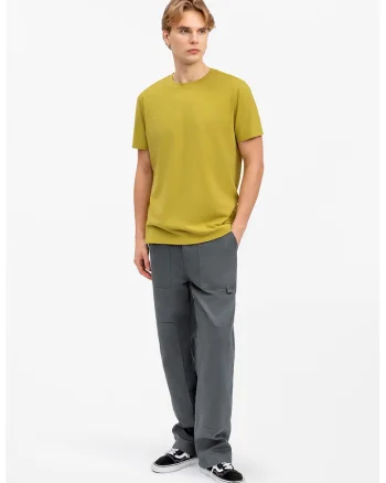 Tricou unisex de bumbac, Verde masliniu