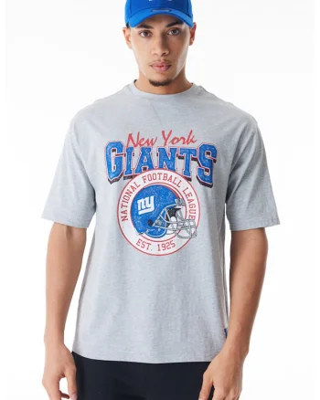 Tricou din amestec de bumbac cu model text, Gri melange