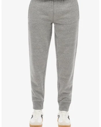 Pantaloni conici de trening, Gri melange