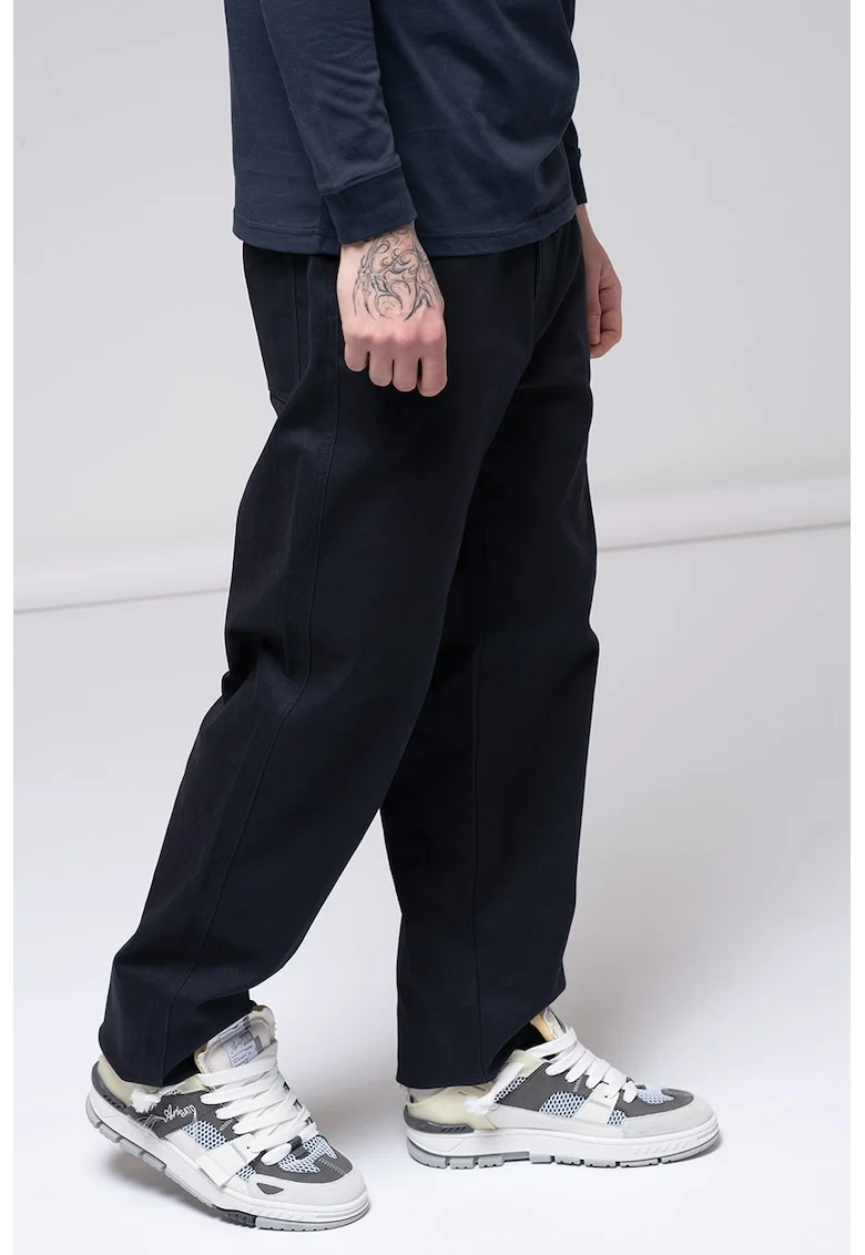 Pantaloni regular-fit, Bleumarin