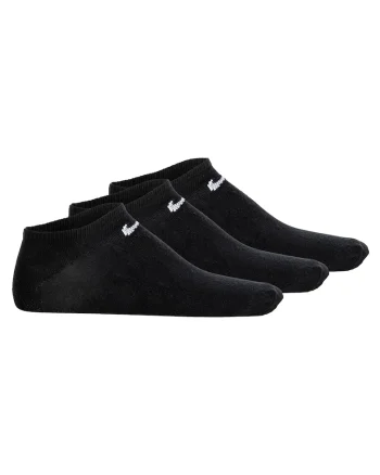 Set de sosete unisex pana la glezna - 3 perechi, Negru