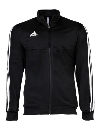 Bluza de trening cu buzunare laterale pentru fitness Tiro 19, Negru
