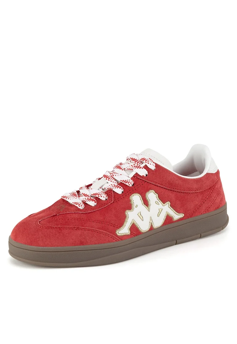 Adidasi  FC-24880H, piele naturala, rosii,