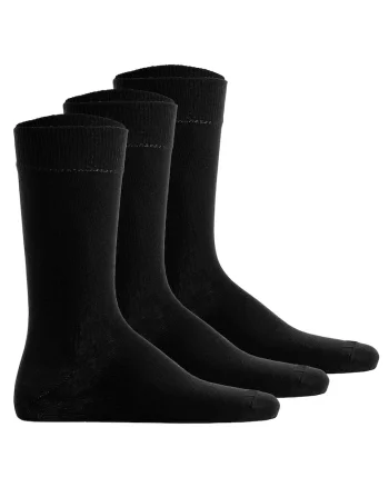 Set de sosete unisex - 3 perechi, Negru