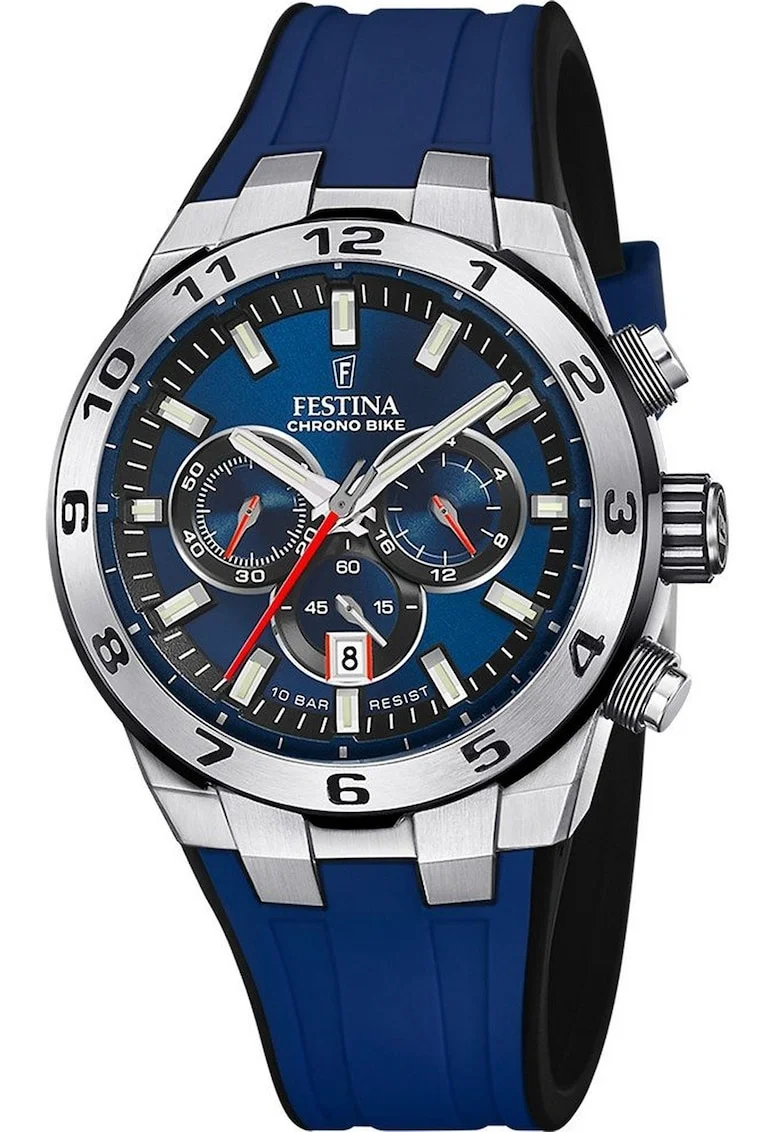 Ceas pentru barbati,  Quartz, OS20, Albastru, Argintiu