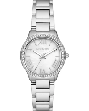 Ceas cu cadran Mother Of Pearl, Argintiu