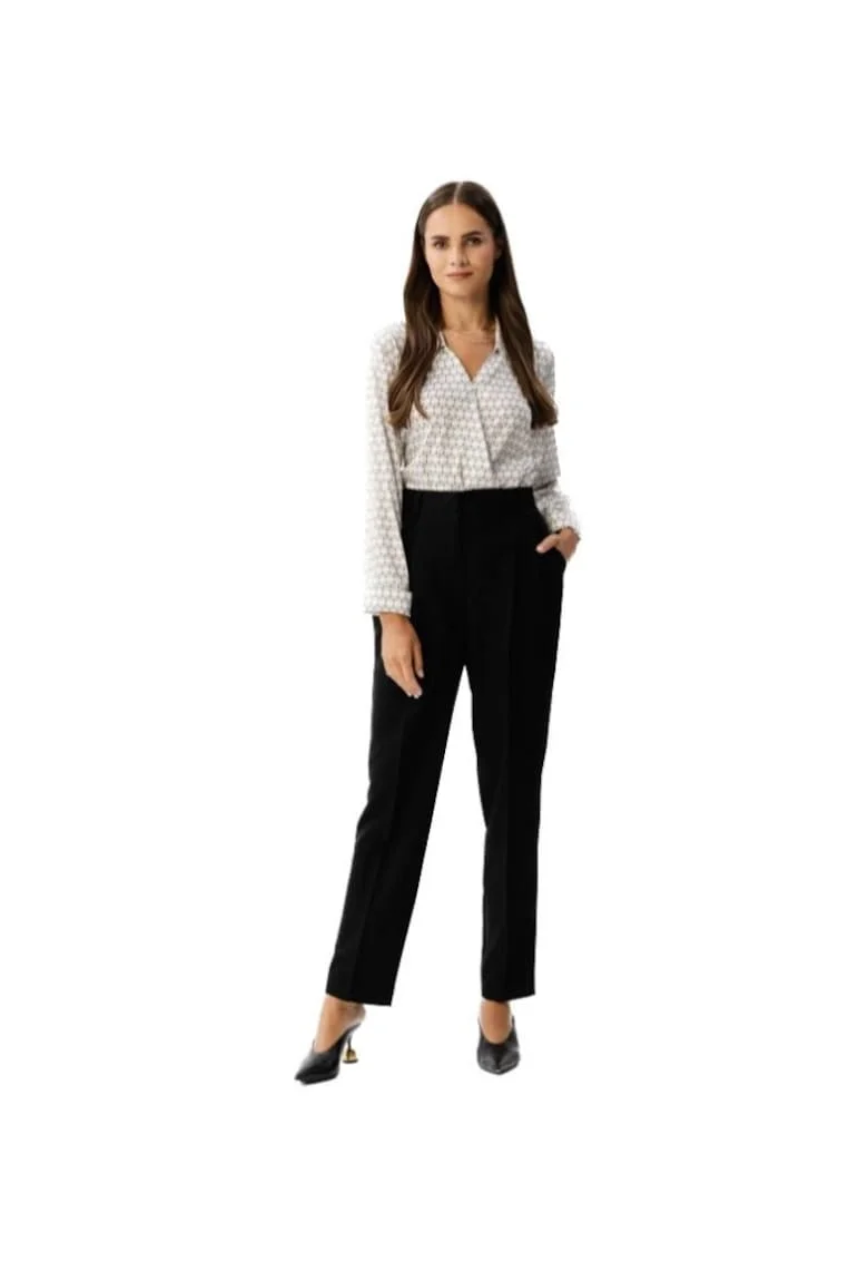 Pantaloni eleganti de dama,  Anigran, neagra, Negru