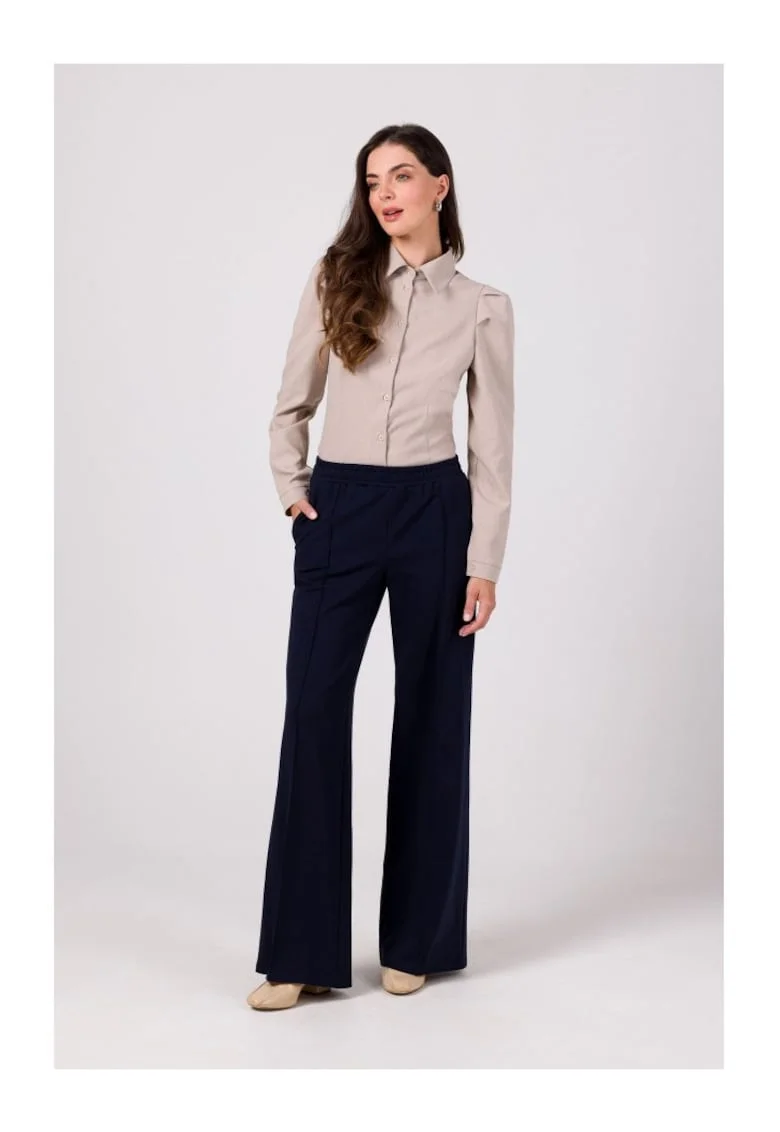 Pantaloni culottes pentru femei,  Bongroen, obiceiuri, Albastru inchis