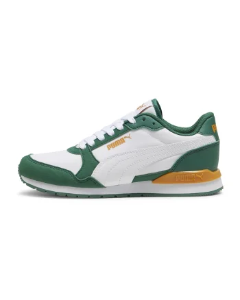 Pantofi sport cu logo ST Runner v3, Alb/Verde
