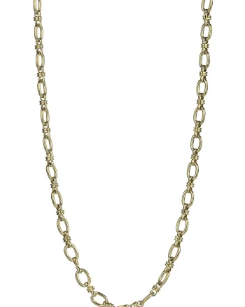 Colier placat cu aur de 18K, Auriu