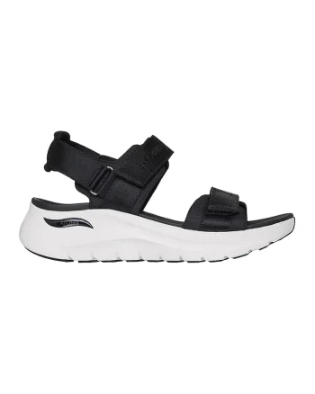 Sandale cu velcro, Negru