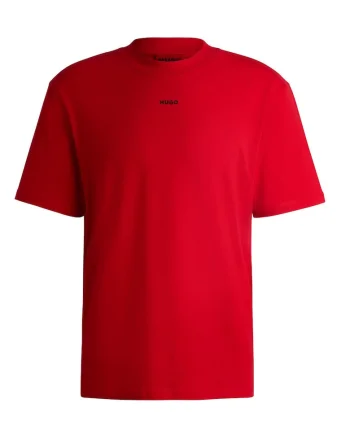 Tricou cu decolteu la baza gatului Dapolino, Rosu