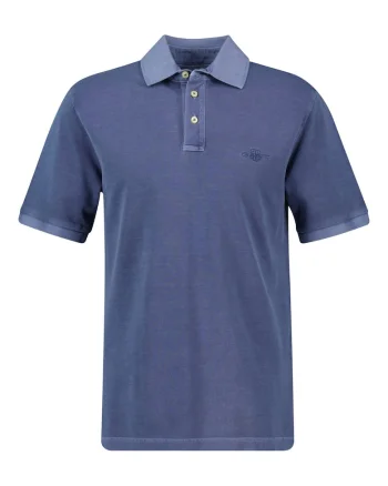 Tricou polo din bumbac Washer, Albastru