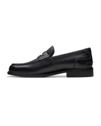 Pantofi loafer din piele Craft James, Negru