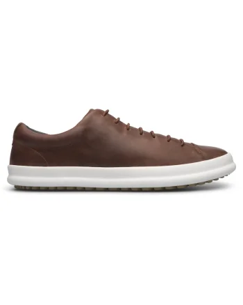 Pantofi sport de piele intoarsa Chasis, Maro