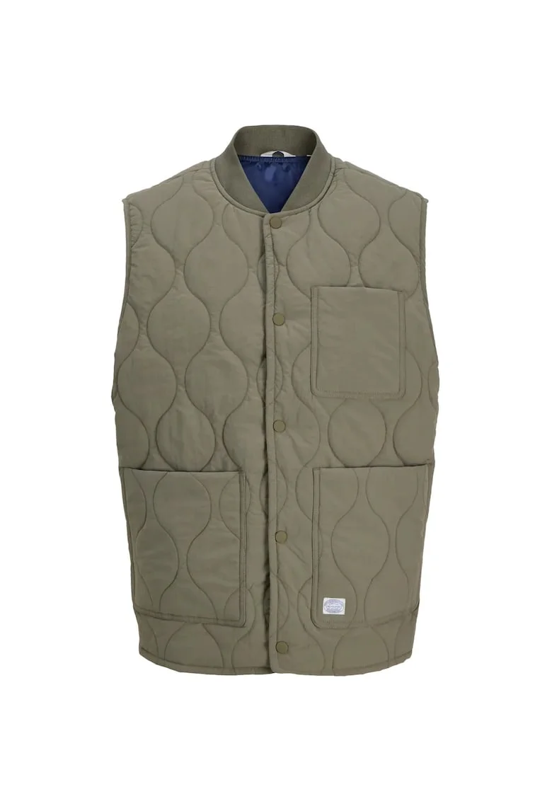 Vesta JACK &JONES Caleb Quilted 55922, Kaki