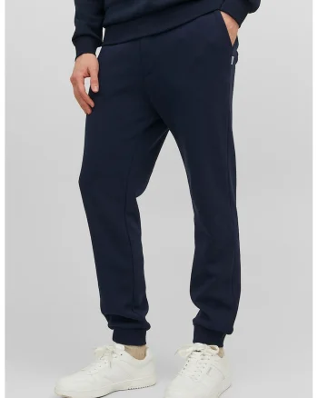 Pantaloni regular fit de trening cu snururi, Bleumarin